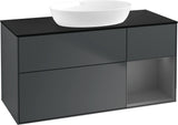Villeroy & Boch Finion Waschtischunterschrank FA72GFGF 1200 mm Glossy White Lacquer mit LED-Beleuchtung