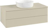 Villeroy & Boch Waschtischunterschrank Antao L20150 1000 mm Anthrazit Matt Lack mit Beleuchtung