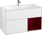 weiß / Mitteldichte Faserplatte (MDF) / G040H B 996x591x498mm Glossy White Lacquer