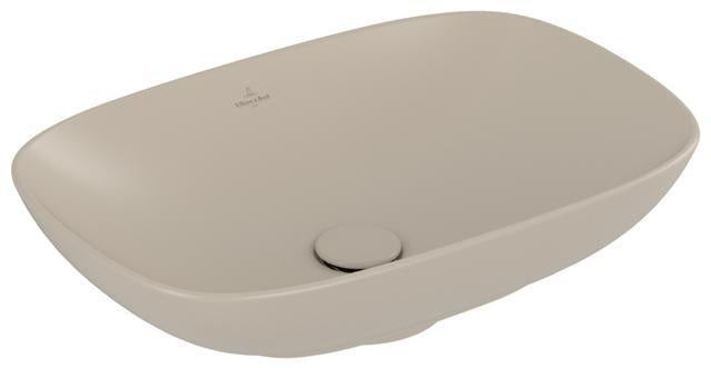 Villeroy & Boch Loop & Friends Aufsatzwaschbecken 560 mm Stone White CeramicPlus