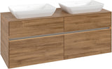 Villeroy & Boch Waschtischunterschrank Collaro C119 B0 1400 mm Kansas Oak mit Beleuchtung