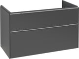 Villeroy & Boch Subway 3.0 Waschtischunterschrank C570L0 Brilliant White mit LED-Beleuchtung und SoftClosing
