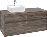 Villeroy & Boch Waschbeckenunterschrank Collaro 1200 mm Stone Oak – 4 Auszüge, SoftClosing