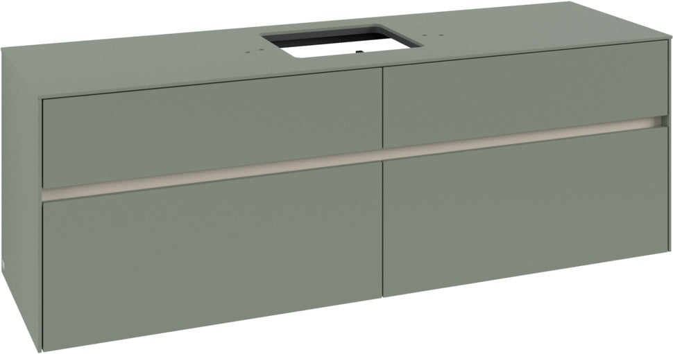 Villeroy & Boch Waschtischunterschrank Collaro C13400 1600 mm White Oak mit 4 Auszügen und SoftClosing