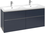 Villeroy & Boch Waschtischunterschrank Subway 3.0 C 568L0 1272 mm Brilliant White mit LED