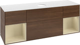 Villeroy & Boch Finion Waschbeckenunterschrank 1600 mm Glossy White Lacquer – mit LED-Beleuchtung