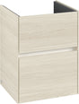 Villeroy & Boch Collaro Waschtischunterschrank C141 B0 White Oak 472 mm mit LED-Beleuchtung