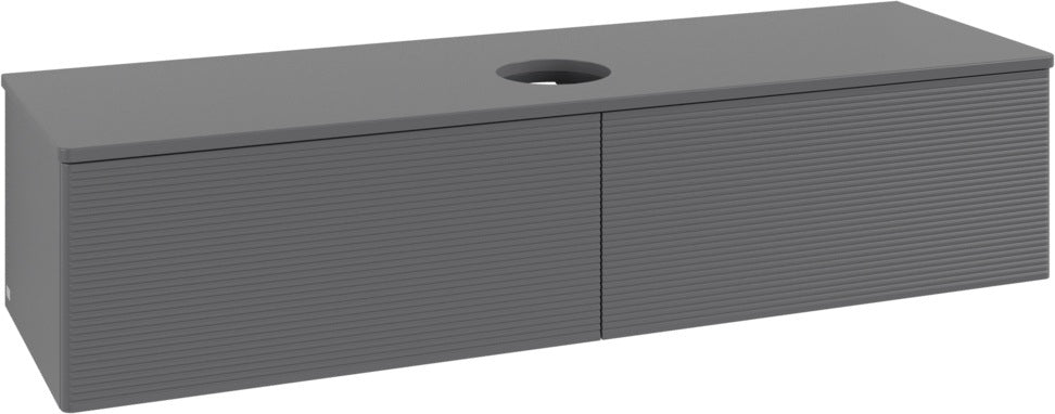 Villeroy & Boch Waschbeckenunterschrank Antao K36110 1600 mm Anthracite Matt Lacquer