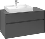Villeroy & Boch Waschbeckenunterschrank Collaro C01700 1000 mm White Oak mit SoftClosing