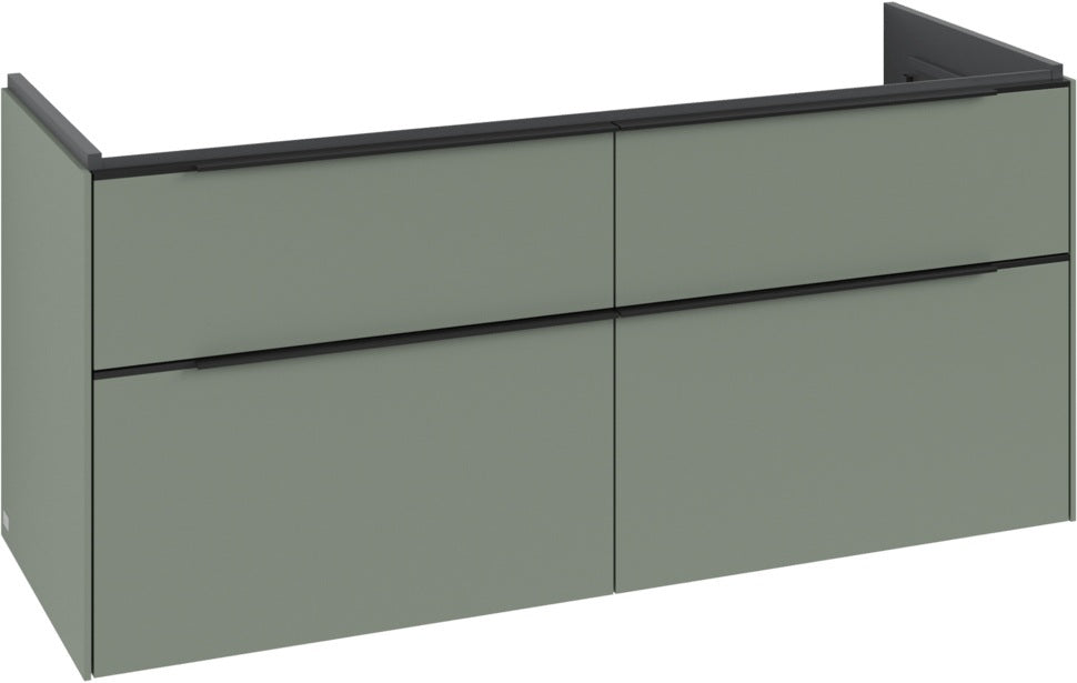 Villeroy & Boch Subway 3.0 Waschtischunterschrank 1272 mm Brilliant White mit 4 Auszügen