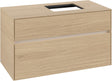 Villeroy & Boch Waschtischunterschrank Collaro C127 B0 1000 mm Nordic Oak mit Beleuchtung