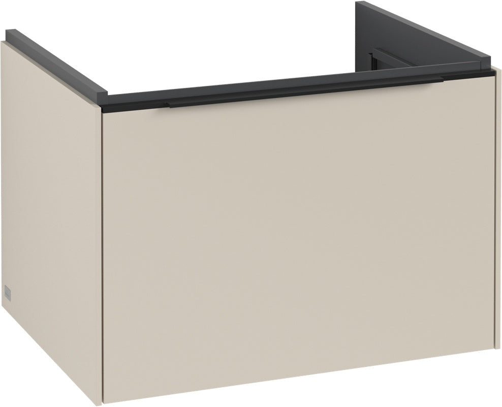 Villeroy & Boch Subway 3.0 Waschtischunterschrank C57500, 622 mm, Brilliant White, mit SoftClosing-Auszug