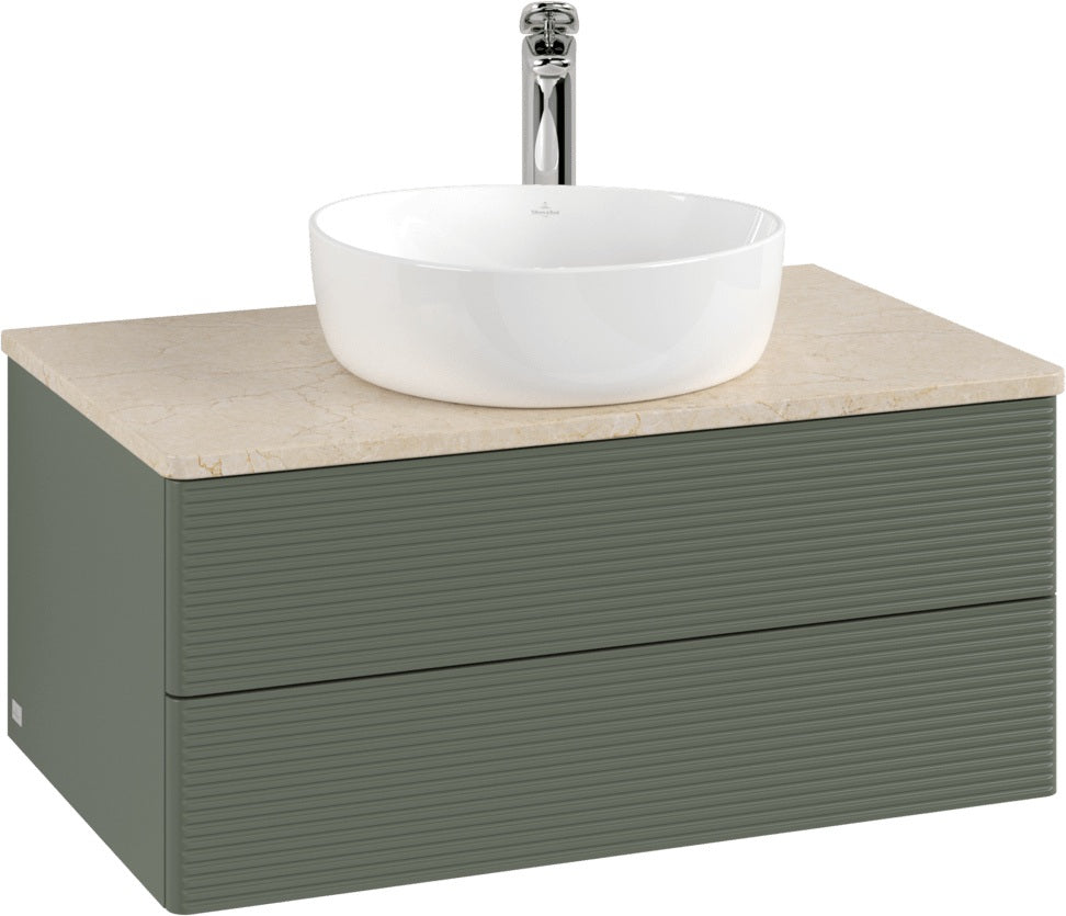 Villeroy & Boch Waschbeckenunterschrank Antao K19153 800x360x500mm Anthracite Matt Lacquer