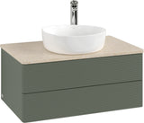 Villeroy & Boch Waschbeckenunterschrank Antao K19153 800x360x500mm Anthracite Matt Lacquer
