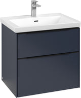 Villeroy & Boch Waschtischunterschrank Subway 3.0 C 576L0 Brilliant White mit LED-Beleuchtung