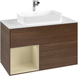 Villeroy & Boch Waschtischunterschrank Finion G241GF Glossy White Lacquer 1000 mm mit Beleuchtung