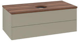 Villeroy & Boch Antao Waschtischunterschrank 1000 mm Silk Grey Matt mit 2 Auszügen