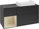 Villeroy & Boch Waschtischunterschrank Finion G682G 1200 mm Glossy White mit Beleuchtung