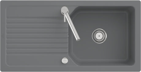 Villeroy & Boch Einbauspüle Linara 60 338600 – 1000 x 510 mm, TitanCeram, Stone CeramicPlus