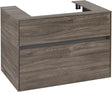 Villeroy & Boch Waschtischunterschrank Collaro C080 Stone Oak 800 mm mit SoftClosing und 2 Auszügen