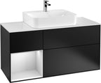schwarz / Mitteldichte Faserplatte (MDF) / G161M T