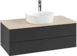Villeroy & Boch Antao Waschtischunterschrank K20153 1000 mm Anthracite Matt Lackiert