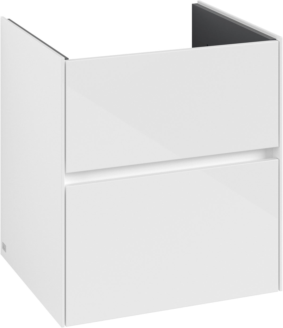 Villeroy & Boch Collaro Waschbeckenunterschrank C142 Glossy White 561 mm mit SoftClosing