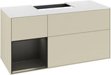 Villeroy & Boch Finion Waschtischunterschrank G161G 1200 mm Glossy White Lacquer mit LED-Beleuchtung