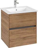 Villeroy & Boch Collaro Waschbeckenunterschrank C14200MS, 561x610x480mm, White Matt, 2 Auszüge