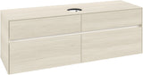 Villeroy & Boch Waschtischunterschrank Collaro C049 B0 1600 mm White Oak mit LED-Beleuchtung