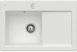 Villeroy & Boch Subway 45 Einbauspüle Keramik Ivory CeramicPlus 780x510 mm