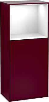 Villeroy & Boch Finion Seitenschrank G510GF, 418 mm, Glossy White Lacquer, mit Beleuchtung