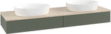 Villeroy & Boch Antao Waschtischunterschrank 1600 mm Anthrazit Matt mit LED-Beleuchtung und SoftClosing