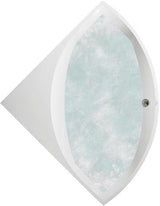 Villeroy & Boch Squaro Whirlpool Eckwanne 1445 mm Quaryl Weiß Alpin mit CombiPool Entry