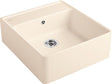 Villeroy & Boch Spülstein Einzelbecken 632062 – Rechteck Ivory CeramicPlus 595x630mm
