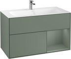 grün / Mitteldichte Faserplatte (MDF) / F040G M