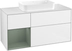 weiß / Mitteldichte Faserplatte (MDF) / G701G M 1200x603x501mm Glossy White
