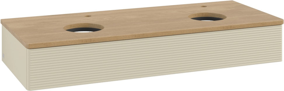 Villeroy & Boch Antao Waschtischunterschrank 1200 mm Anthracite Matt mit LED-Auszugsbeleuchtung