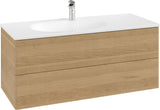 Villeroy & Boch Antao Waschtischunterschrank 1188 mm Glossy White Lacquer mit Beleuchtung