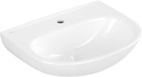 Villeroy & Boch O.novo Wandwaschbecken 550x440 mm Oval Weiß Alpin 1 Hahnloch