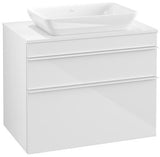 Villeroy & Boch Venticello Waschtischunterschrank 757 mm Glossy White mit 2 Auszügen