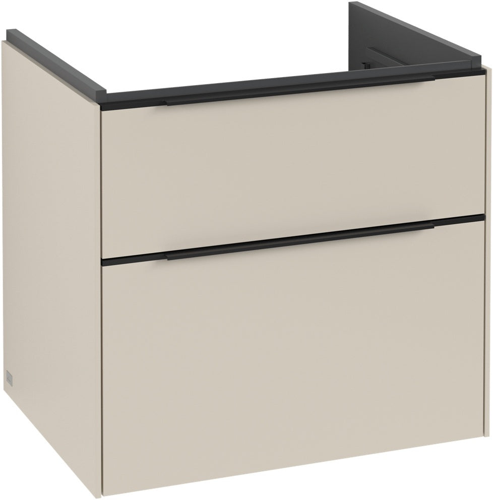 Villeroy & Boch Waschtischunterschrank Subway 3.0 C 576L0 Brilliant White mit LED-Beleuchtung