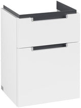Villeroy & Boch Subway 2.0 Waschtischunterschrank 440 mm Glossy White mit 2 Auszügen