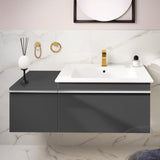 Villeroy & Boch Venticello Waschbeckenunterschrank 753 mm Glossy White mit Auszug
