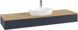 Villeroy & Boch Waschtischunterschrank Antao K14151 1600 mm Anthrazit Matt mit Hahnlochbohrung