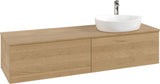 Villeroy & Boch Waschtischunterschrank Antao 1600 mm Warm Walnut mit 2 Auszügen