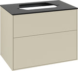 Villeroy & Boch Waschtischunterschrank Finion F3410 800 mm Glossy White Lacquer mit SoftClosing