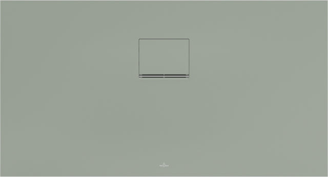 Villeroy & Boch Squaro Infinity Duschwanne 1300x700mm Morning Green – Rechteck, Rutschhemmung C, Quaryl
