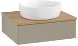 Villeroy & Boch Antao Waschtischunterschrank 600 mm, 1 Auszug, Stone Grey Matt, wandhängend