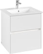 Villeroy & Boch Collaro Waschtischunterschrank C142 B0 – 561 mm, White Matt, LED-Beleuchtung & SoftClosing